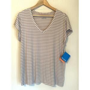 NWT Columbia OMNI-SHADE Woman's Rawley Springs Short Sleeve Tee WMNS SZ L